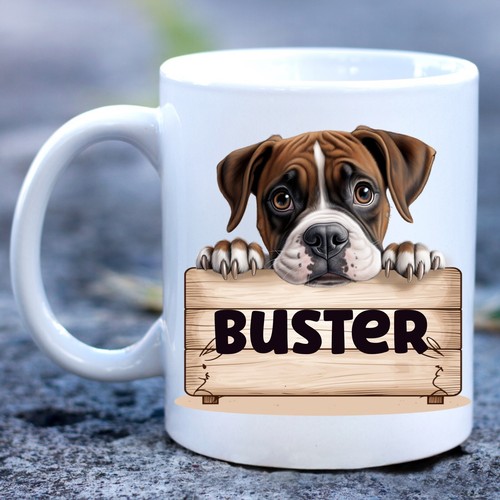 Tazza boxer personalizzata - tazza, per