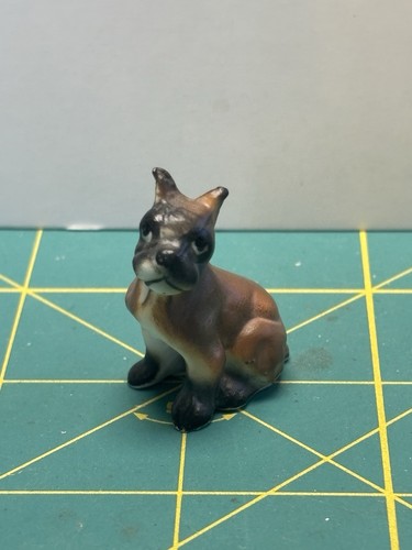 Statuina cane boxer - piccolo, in
