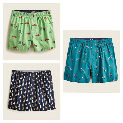 Boxer uomo crew - j, cotone