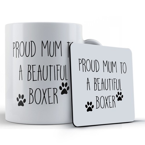 Boxer regalo cane mamma - cane,,