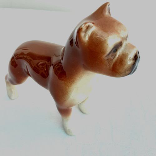 Vintage boxer puppy dog - boxer,