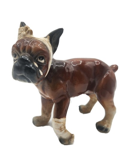 Statuina cane cucciolo boxer